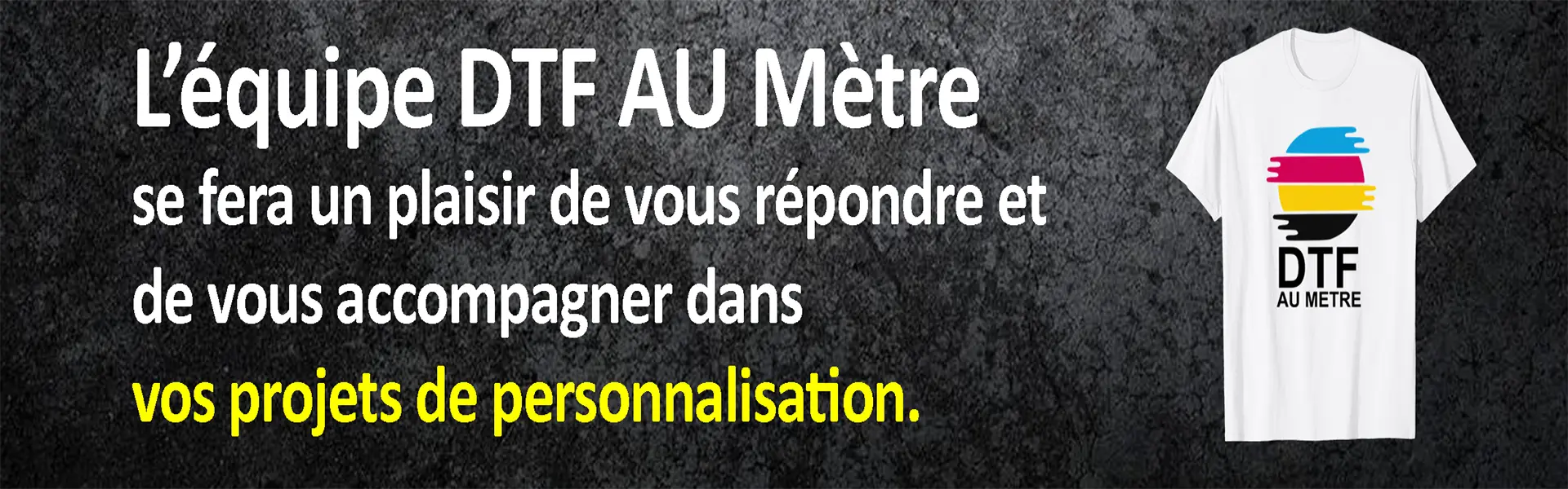 Transfert Dtf au metre